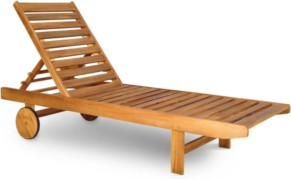 Koka atpūtas krēsls Bahama 192/59/30 cm dabisks - N1 Home