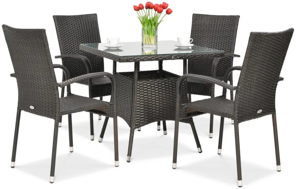 Krēsls Fiero 55/60/94 cm brūns - N1 Home