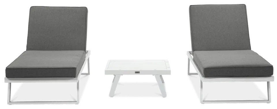 Dārza komplekts Midwi balts - N1 Home