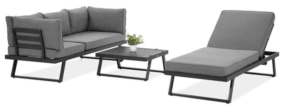 Dārza komplekts Midwi pelēks - N1 Home