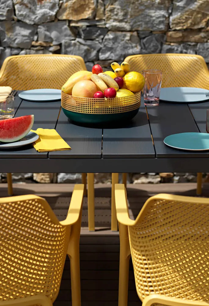 Krēsls Naro Nets 60/80/58 cm antracīts - N1 Home