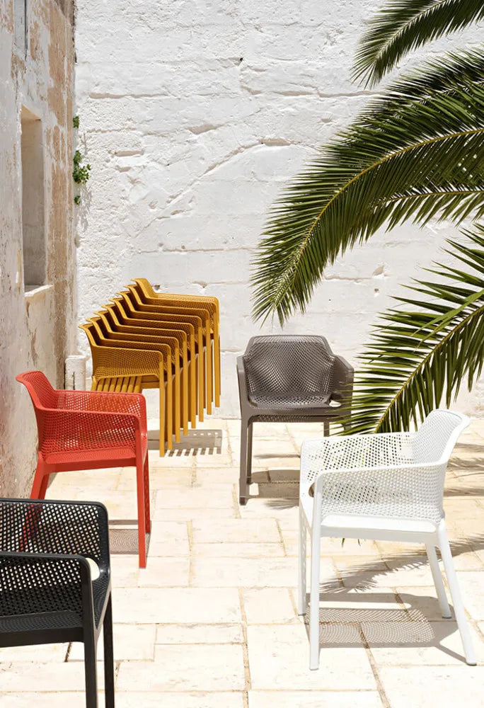 Krēsls Naro Nets 60/80/58 cm senape - N1 Home