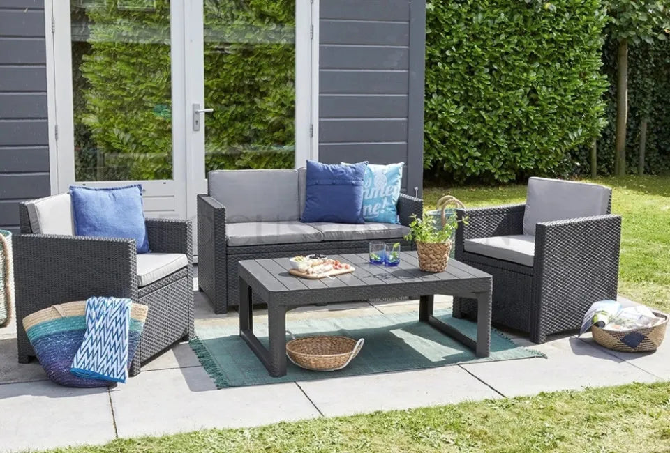 Galds Naro Ly 116/71/40-64 cm grafits - N1 Home