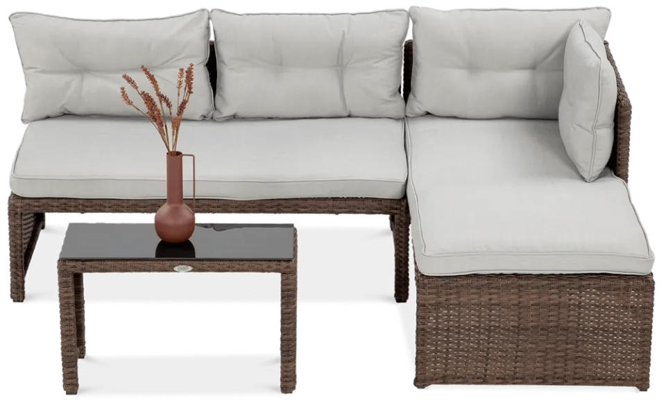 Dārza komplekts Canva brūns - N1 Home