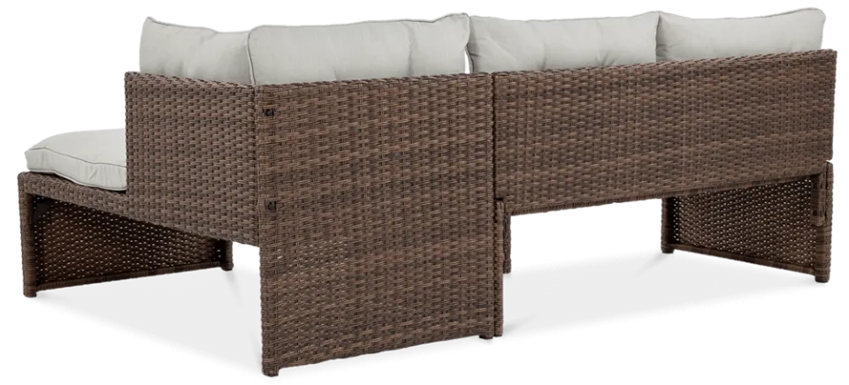 Dārza komplekts Canva brūns - N1 Home