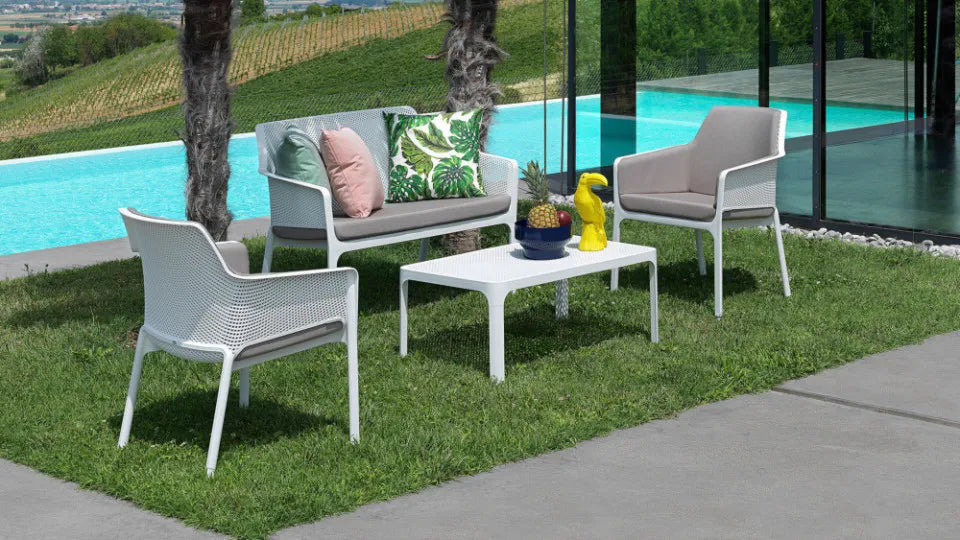 Soliņš - balkona dīvāns Narvi Beni 116/86/70 cm senape - N1 Home