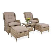 Atpūtas komplekts Sien Duo brūns - N1 Home