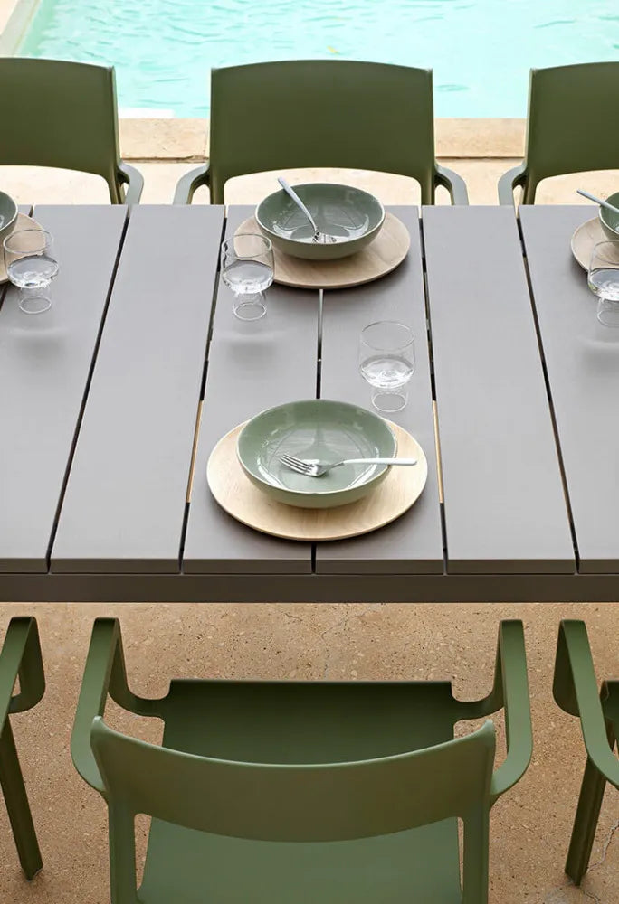 Galds Naro Ri 210/100/76 cm blanko - N1 Home