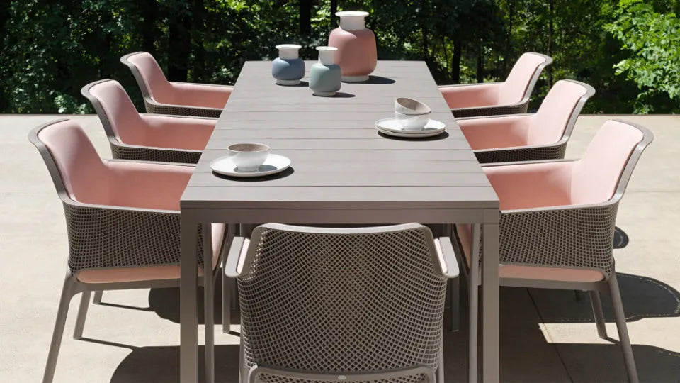 Galds Naro Ri 210/100/76 cm tortora - N1 Home