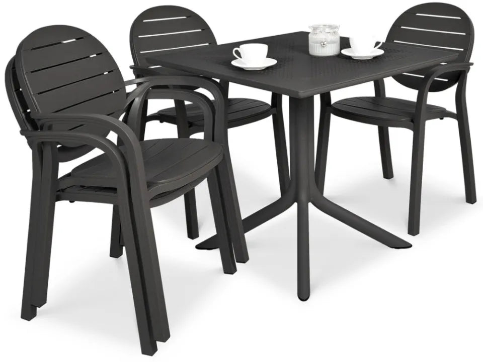 Dārza komplekts Narvi Palmi antracits - N1 Home