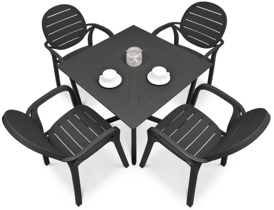 Dārza komplekts Narvi Palmi antracits - N1 Home