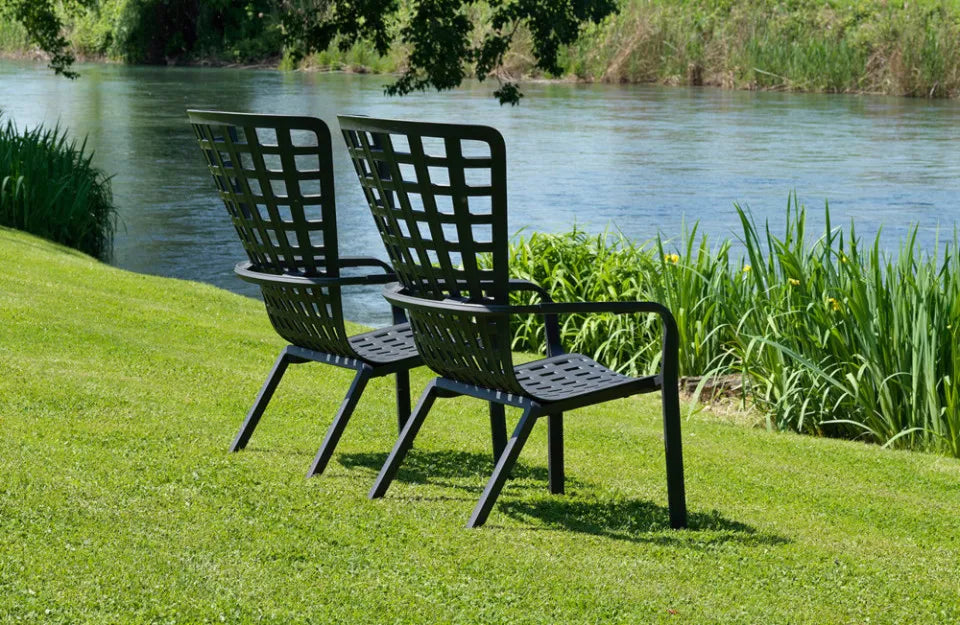 Dārza krēsls Narvi Rokko 72/112/81 cm blanko - N1 Home