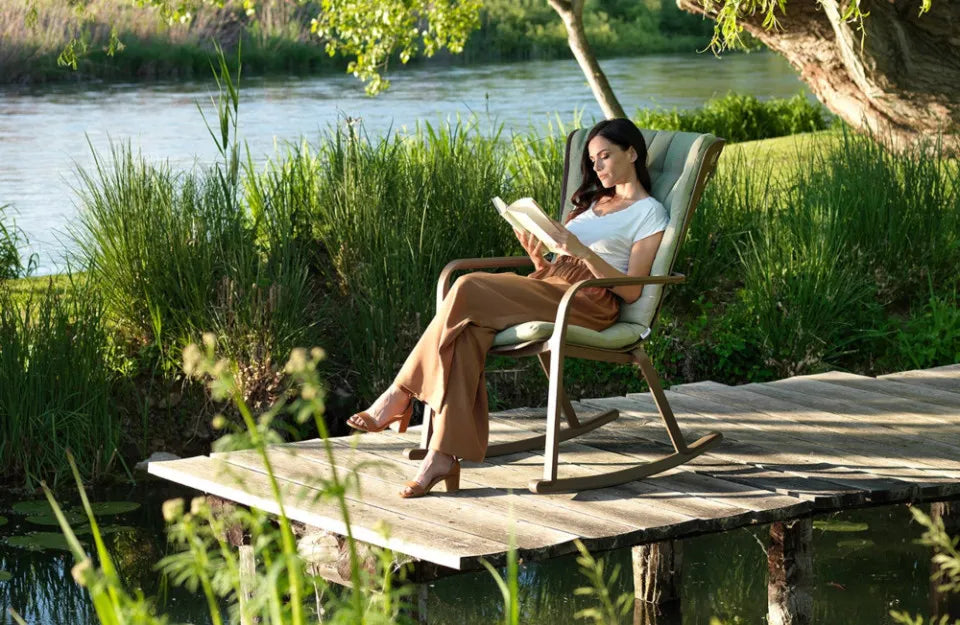 Dārza krēsls Narvi Rokko 72/112/81 cm tabakko - N1 Home