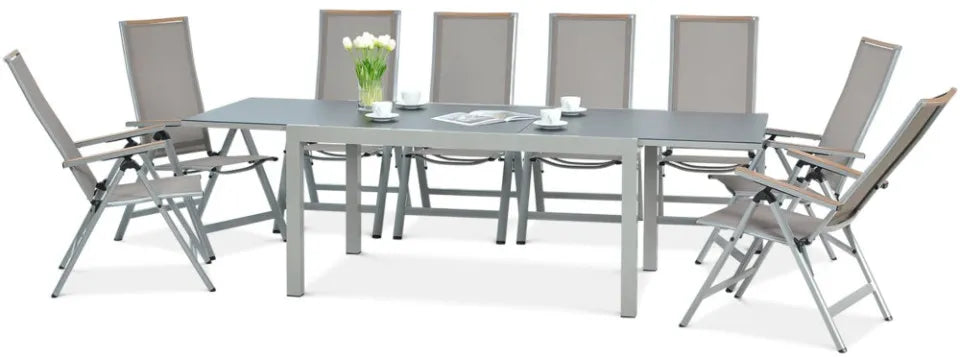 Dārza komplekts Brisbi taupe - N1 Home