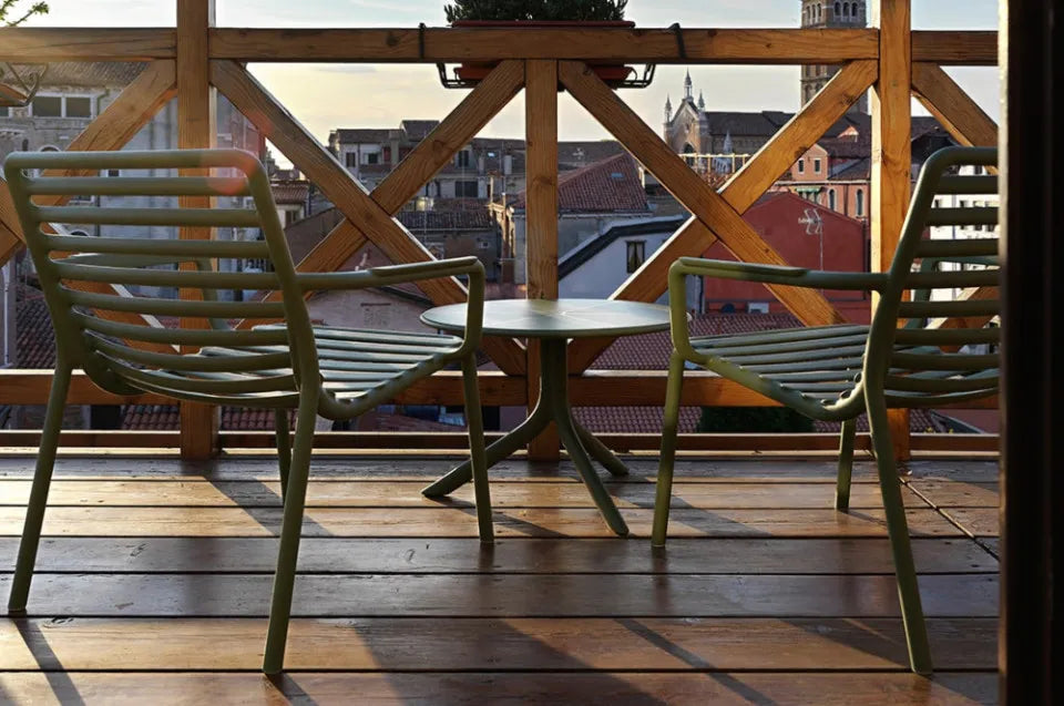 Dārza krēsls Narvi Dogs Relax 70/76/75 cm marsala - N1 Home