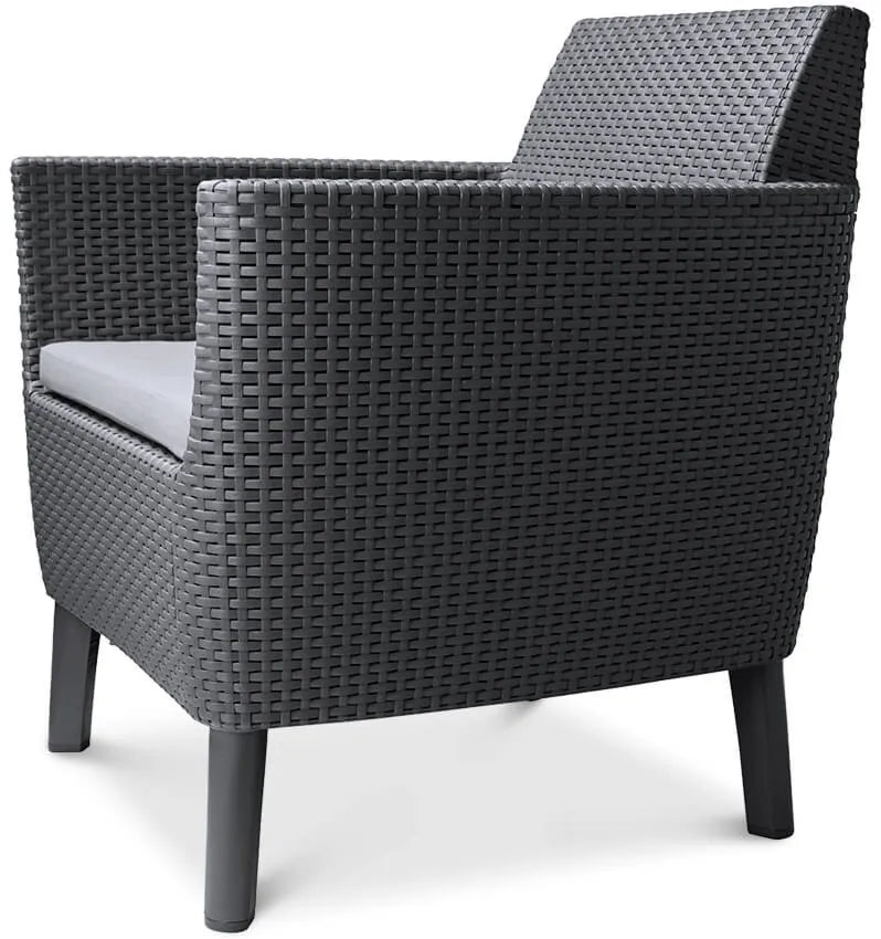 Balkona komplekts Sali Duo grafīts - N1 Home