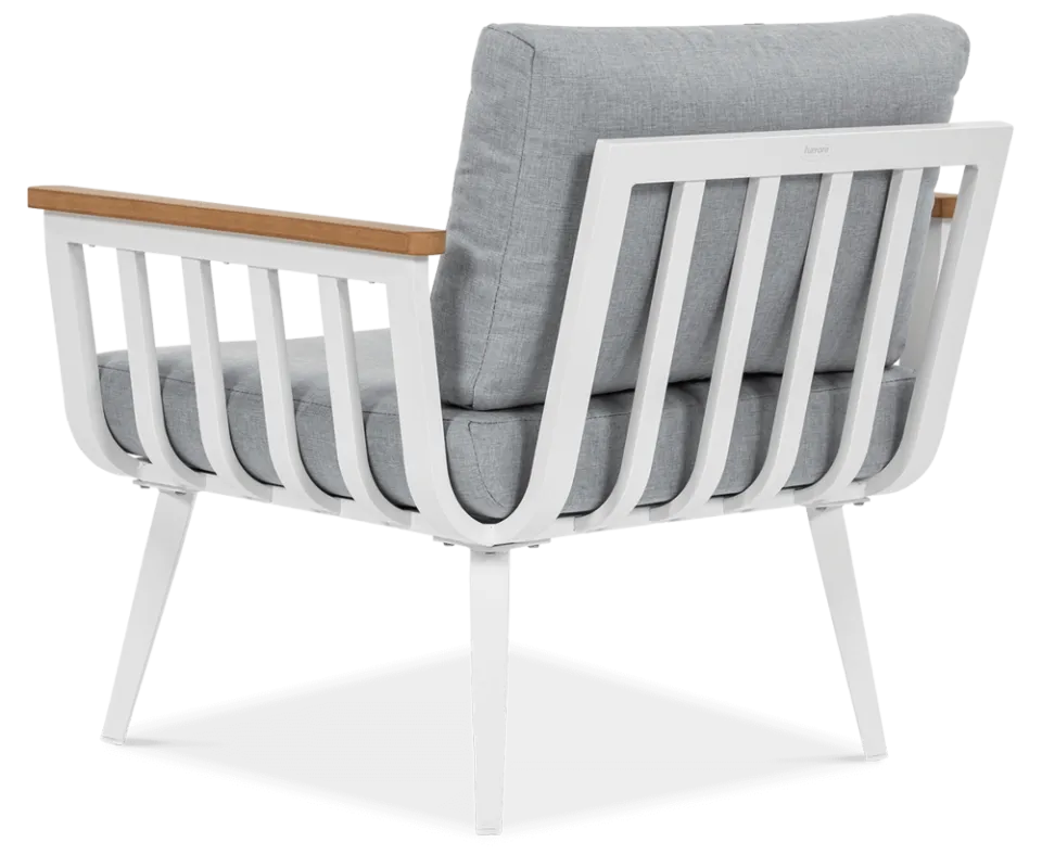 Balkona mēbeles Stelli Kafe balts - N1 Home