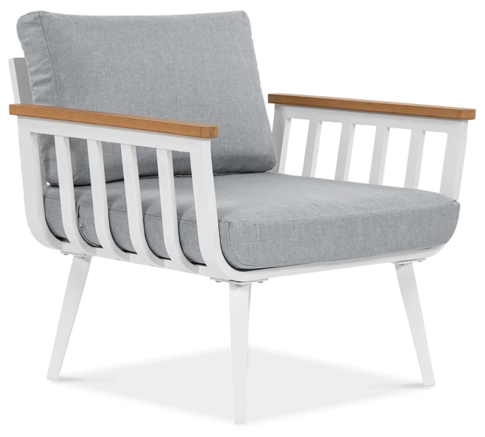 Balkona mēbeles Stelli Kafe balts - N1 Home