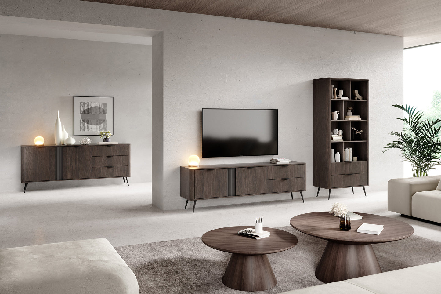 Kumode Verto 81/163/38 cm Dunin ozols