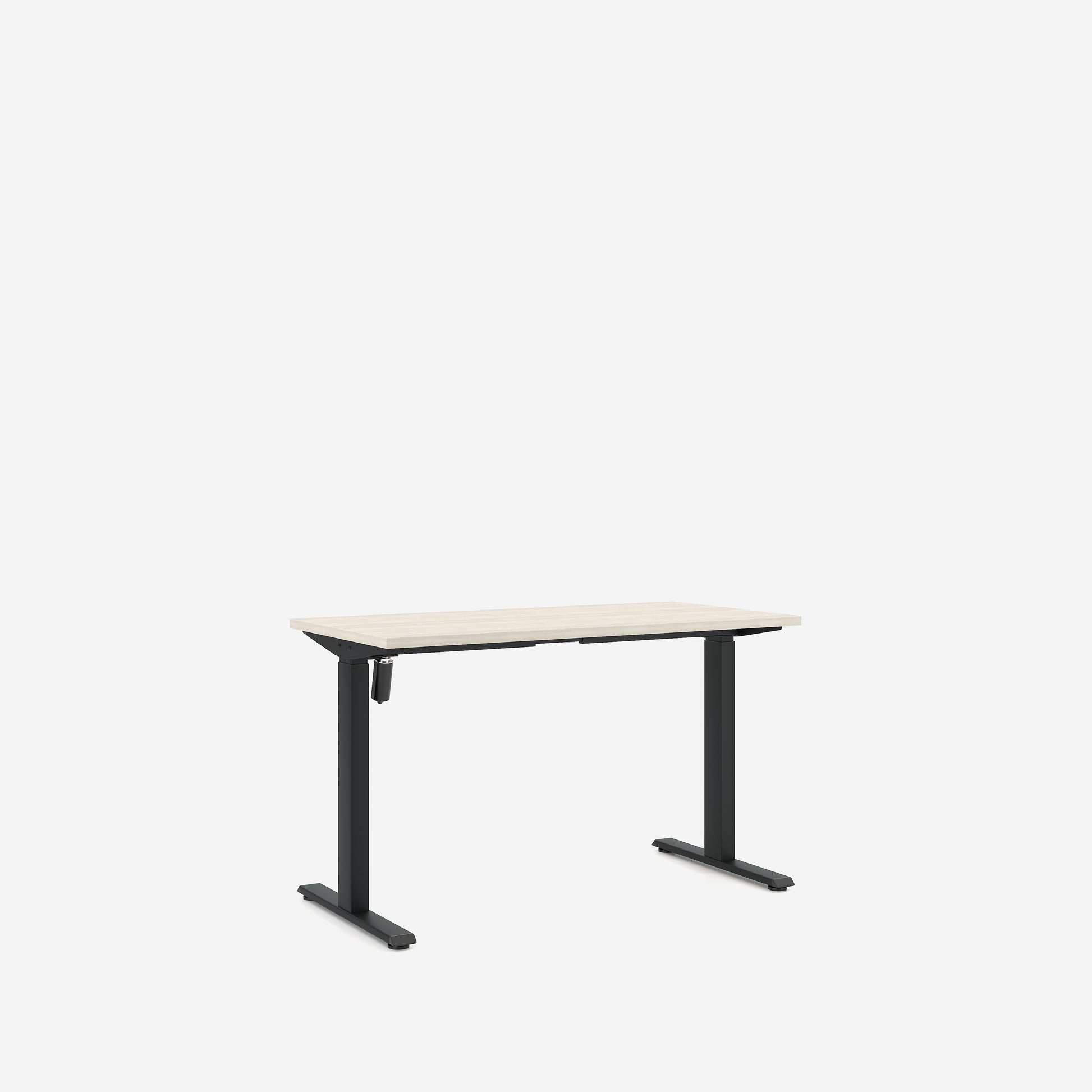 Biroja galds Nuvo 120/60 cm melns/krēms - N1 Home