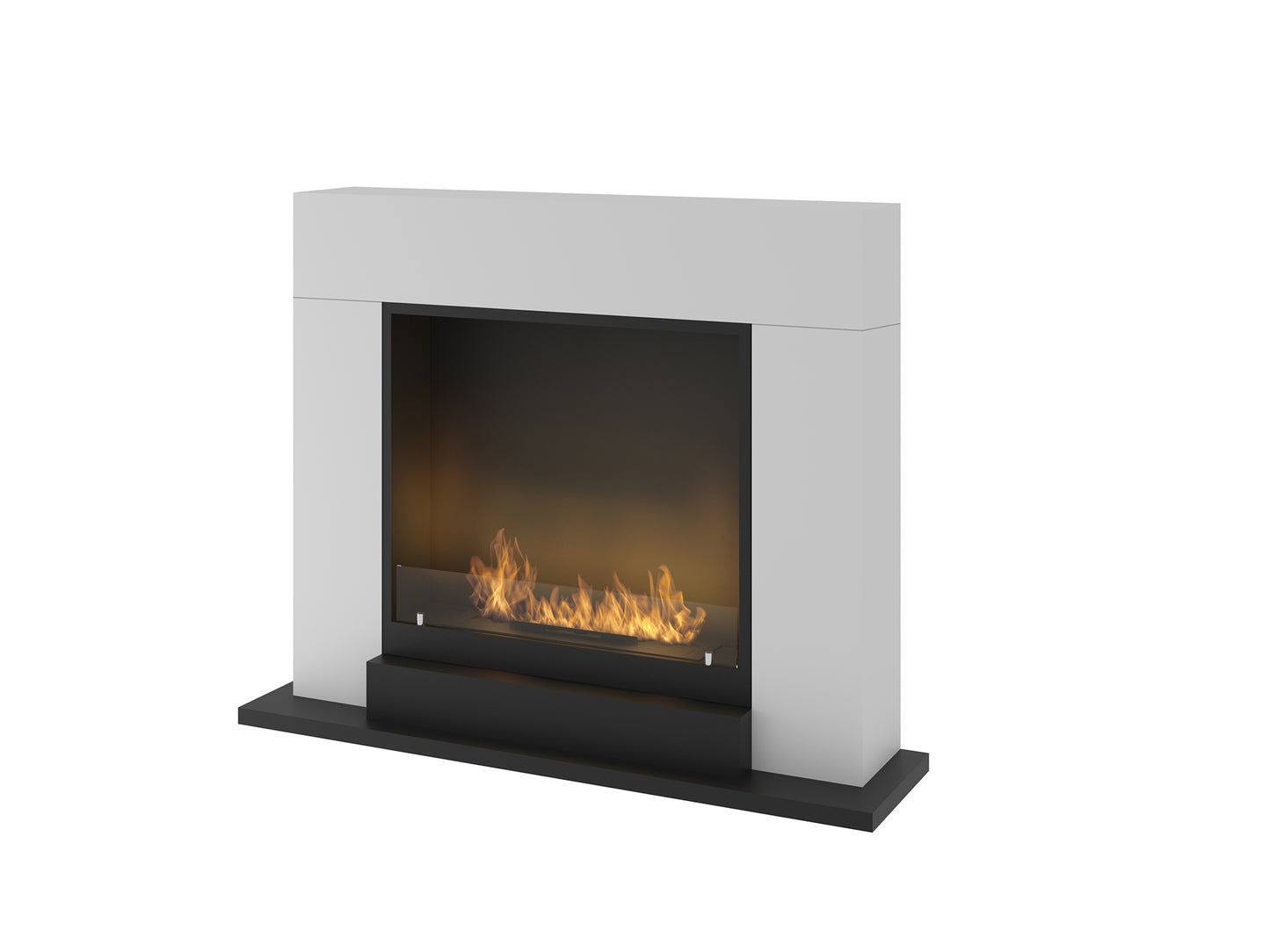 Boikamīns Inport 2 100/120/30 cm balts - N1 Home