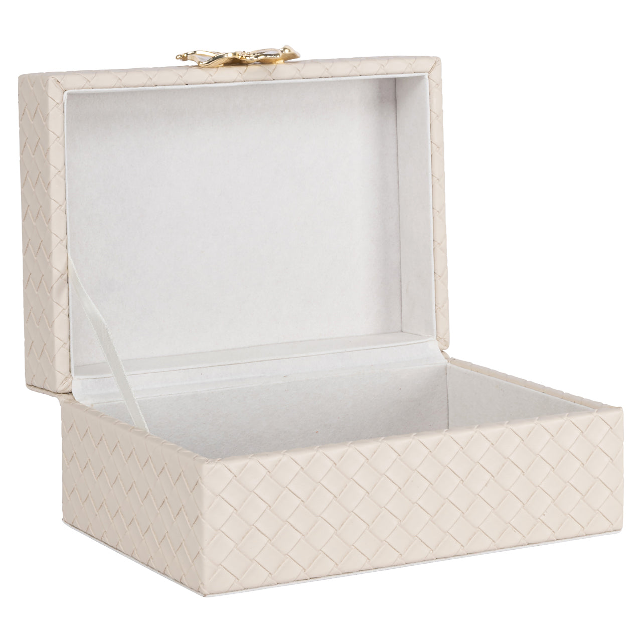Uzglabāšanas kaste Lillie S 8,5/18/12 cm ivory