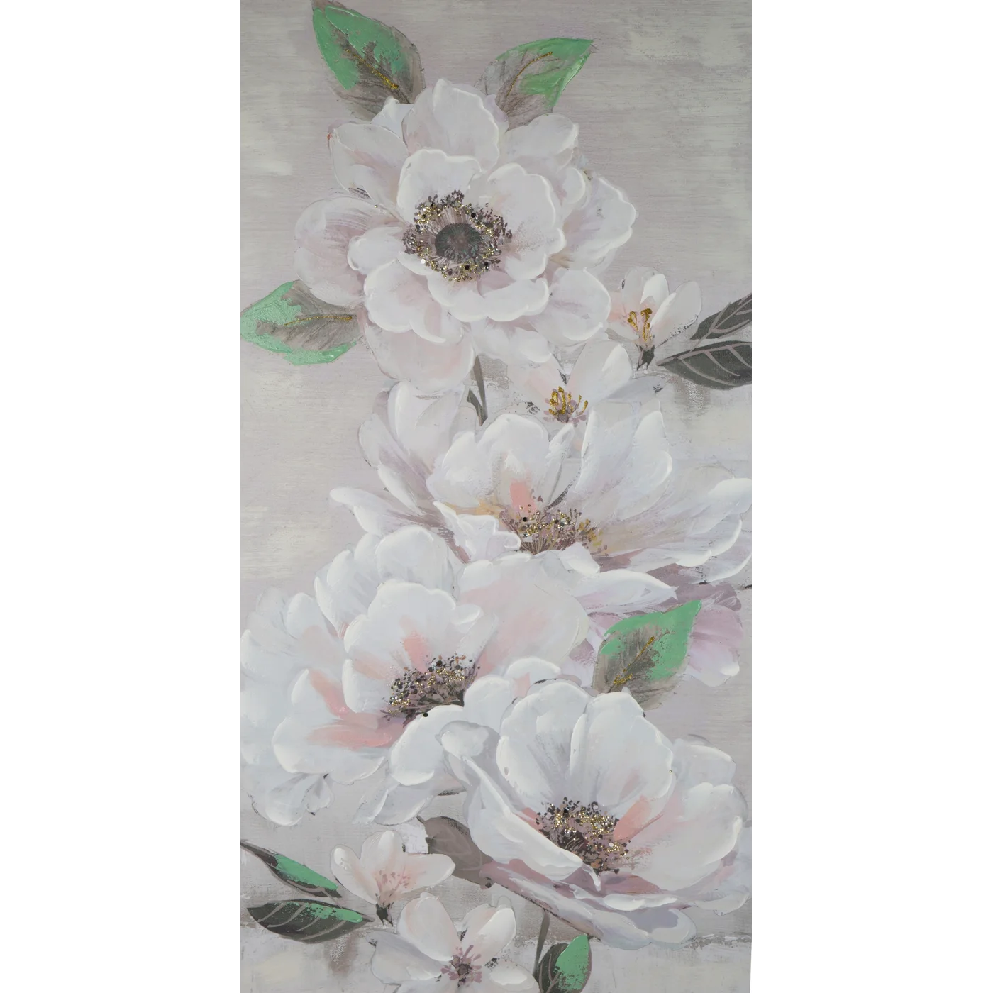 Glezna Flowersy F 60/120 cm bēšs/zaļš - N1 Home