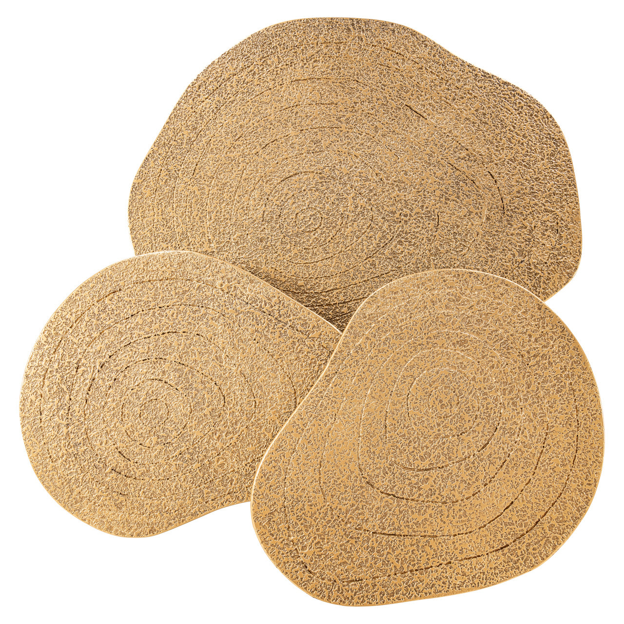 Kafijas galds Symba bronze (Set of 3) Richmond Interiors 34/76/64 cm bronza - N1 Home