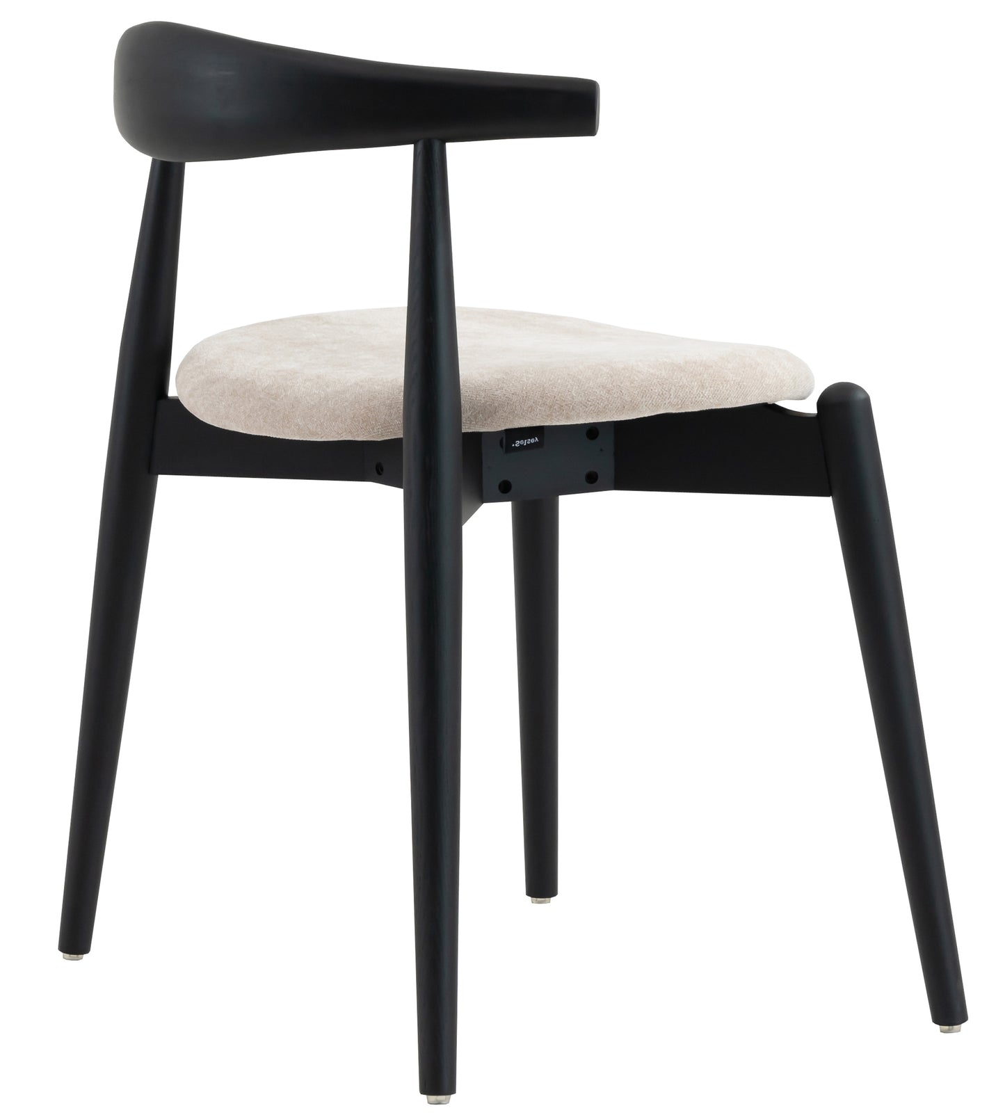 Krēsls Dine 72/50/56 cm bēšs/melns - N1 Home