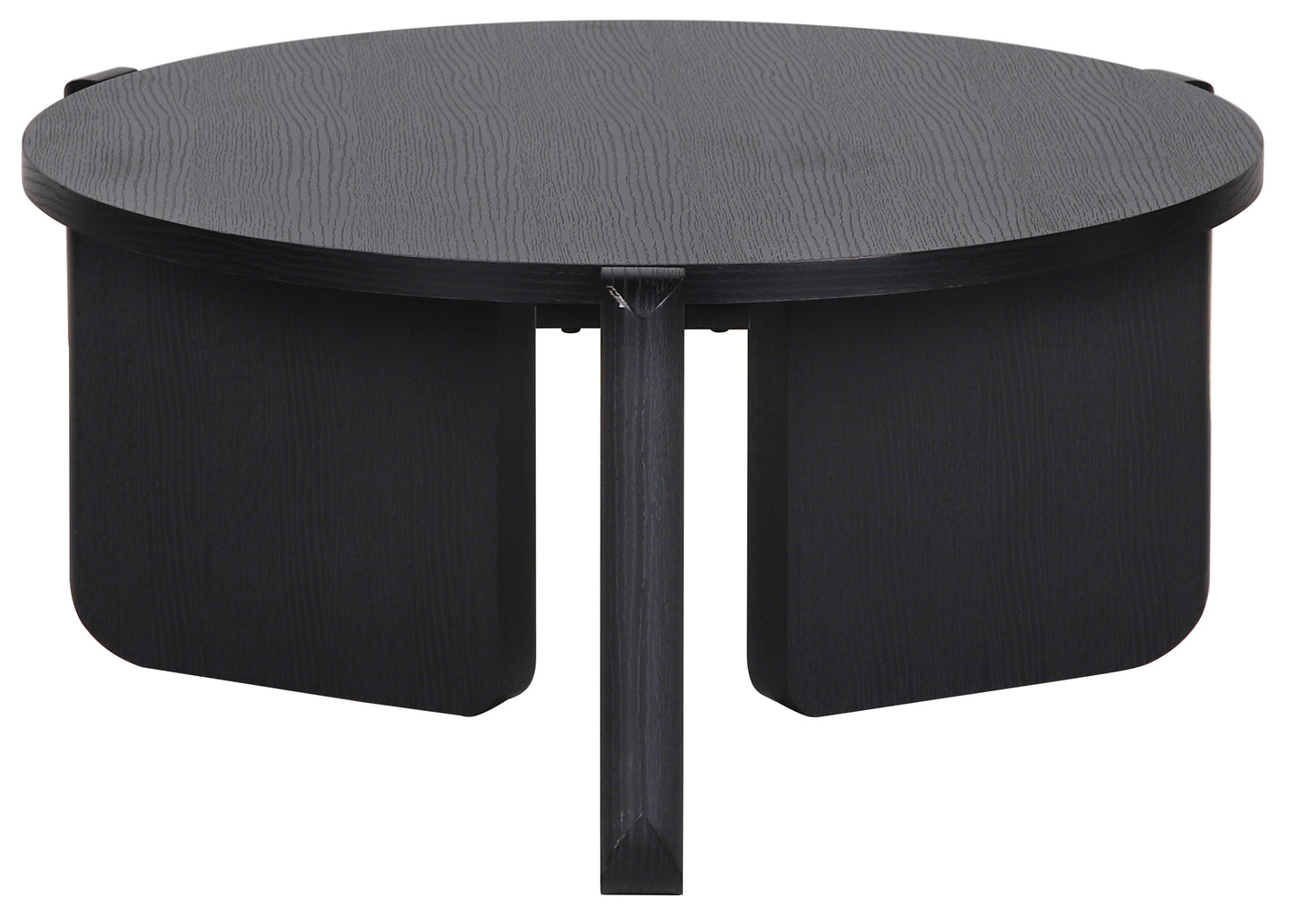 Kafijas galdiņš Prefi 40/80/80 cm melns pelni - N1 Home