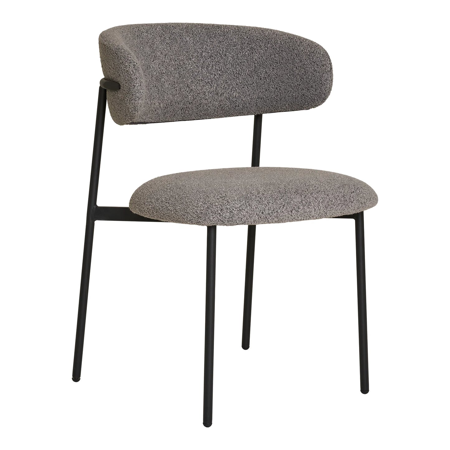 Krēsls Mirsa 55/59/79 cm gaiši pelēks