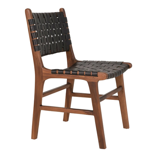 Krēsls Pergoff Nordic 51/53/87 cm melns