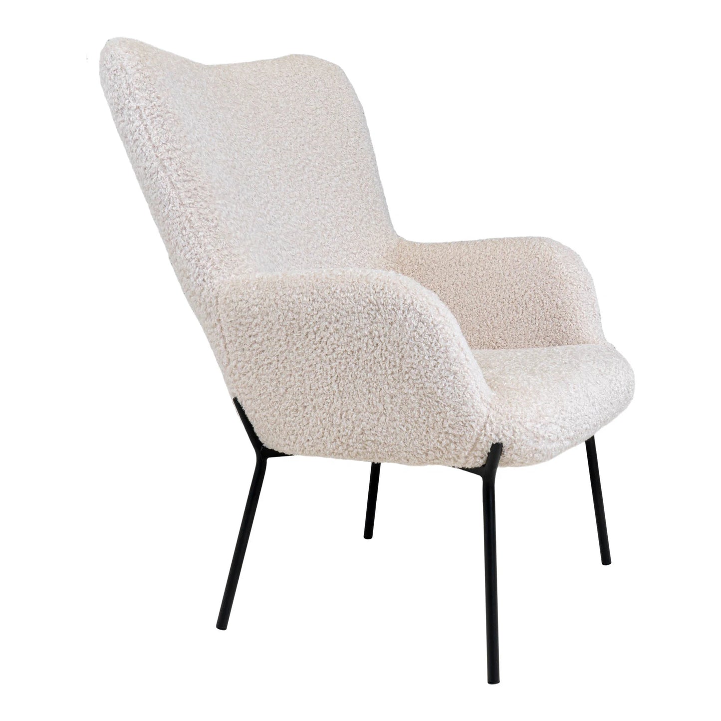 Krēsls Glazo 70/79/98 cm balts
