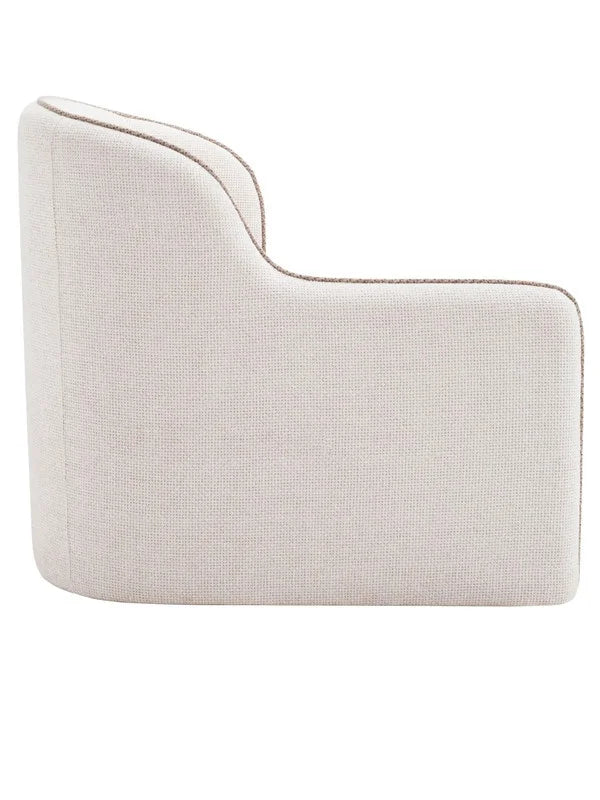 Krēsls Barrier Eichholtz 77/100/82,5 cm Lyssa off-white | lyssa sand - N1 Home