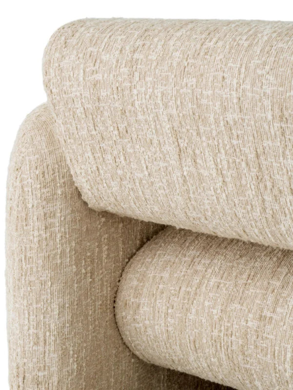 Krēsls Vesper Eichholtz 100/96/80 cm Bouclé sonata cream - N1 Home