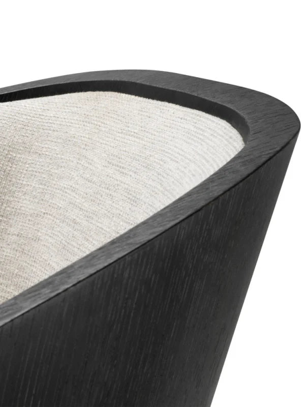 Krēsls Zephira Eichholtz 76/80/73 cm Charcoal grey oak veneer | durini natural - N1 Home