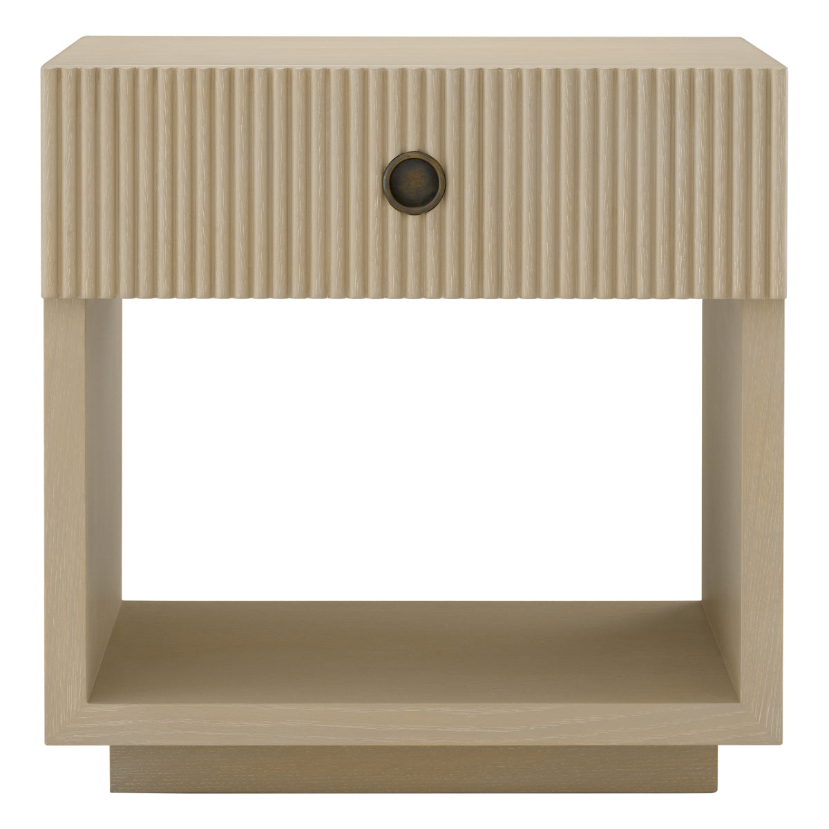 Naktsskapis Dimitrios Eichholtz Washed oak veneer/bronze finish