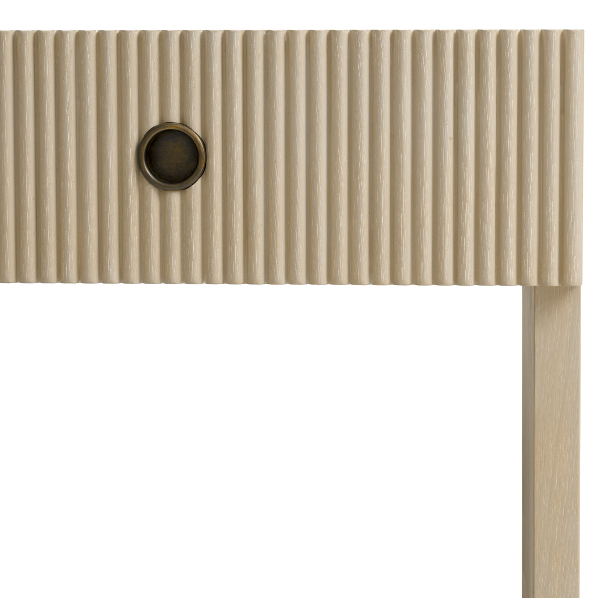 Naktsskapis Dimitrios Eichholtz Washed oak veneer/bronze finish