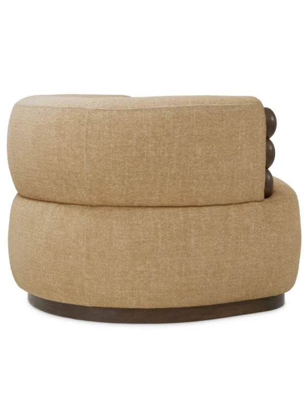 Krēsls Grimaud Eichholtz 100/92/75 cm Renato honey | ebony finish - N1 Home