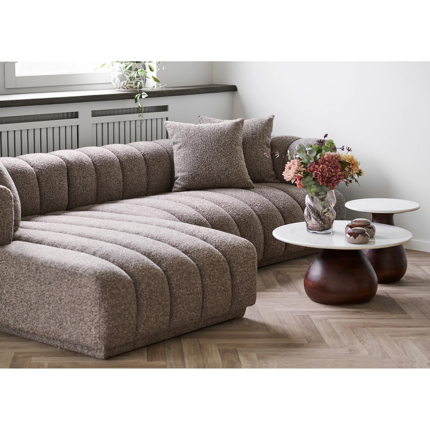 Dīvāns Airas 293/104/68 cm brūns