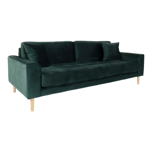 Dīvāns Lito 210/93/76 cm zaļs