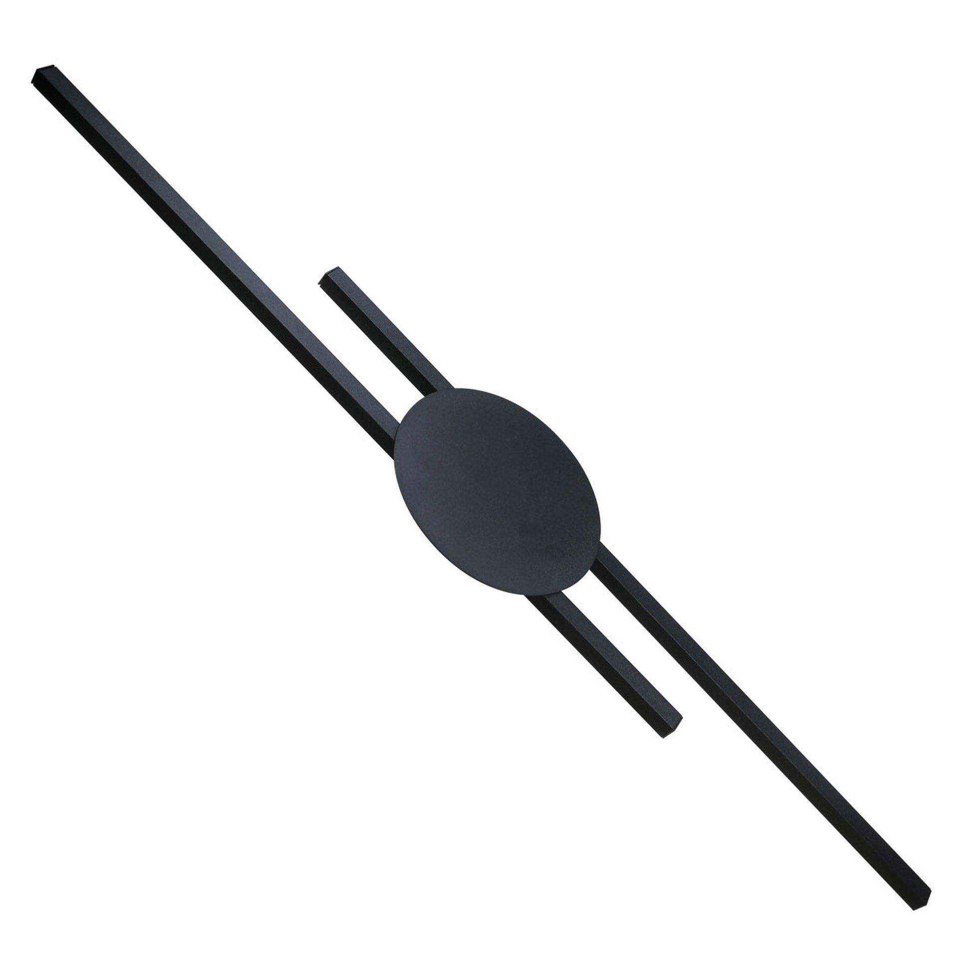 Sienas lampa Java 170 × 50 × 860 mm melns - N1 Home