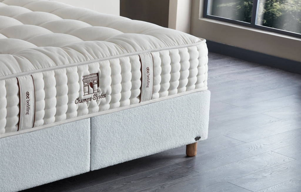 Gulta ar matracis Champy 90;120;140;160;180/200 cm krēms - N1 Home