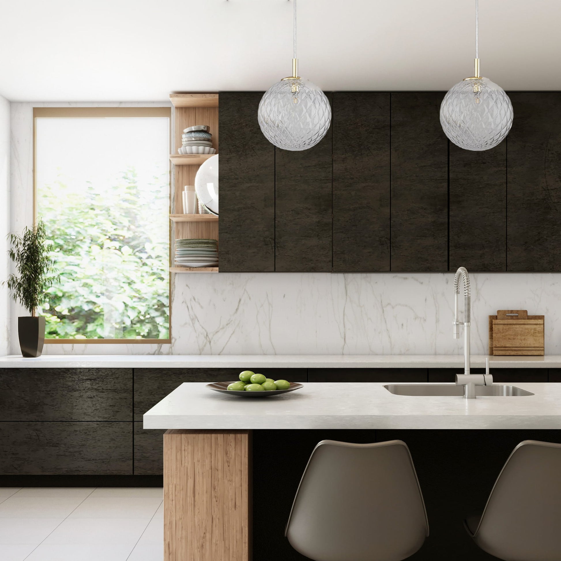 Piekaramā lampa Cadgo 21/214/21 cm zelts - N1 Home