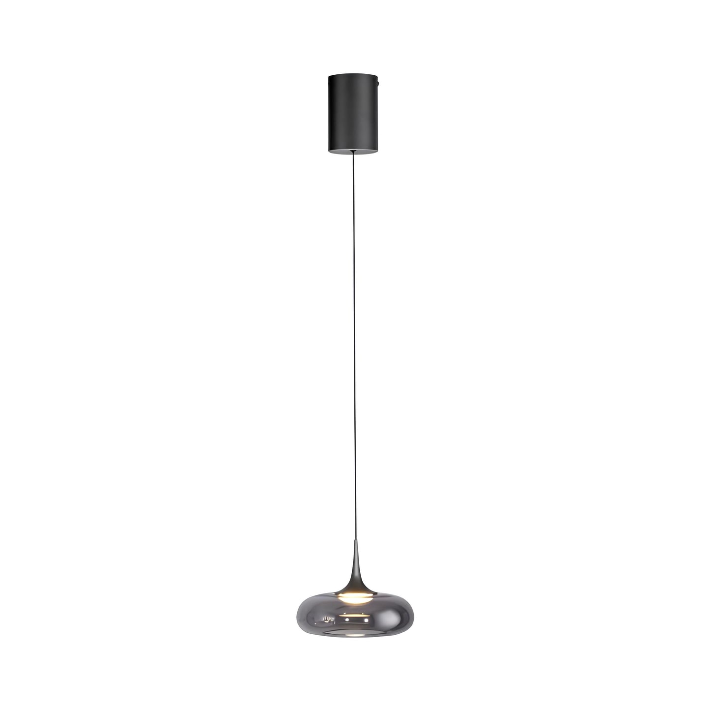 Piekaramā lampa POSH 200/22/22 cm melns