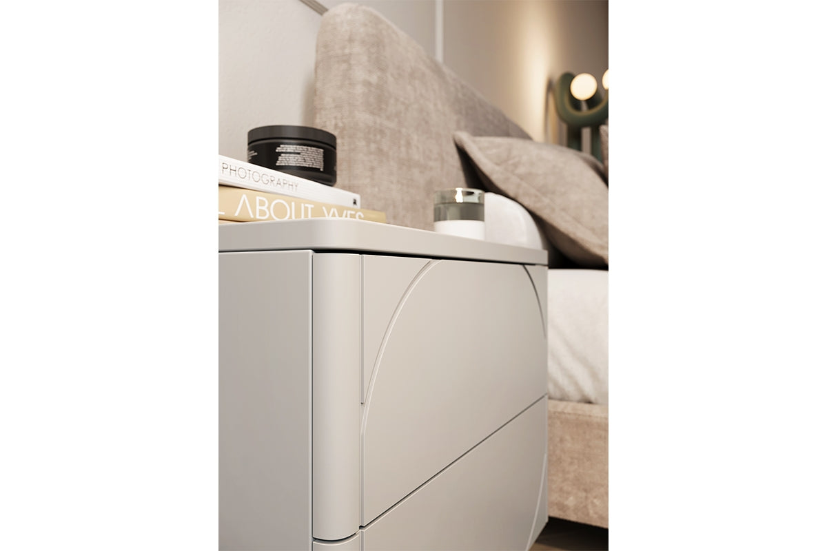 Naktsskapītis BARI II 45/47/45 kašmirs - N1 Home