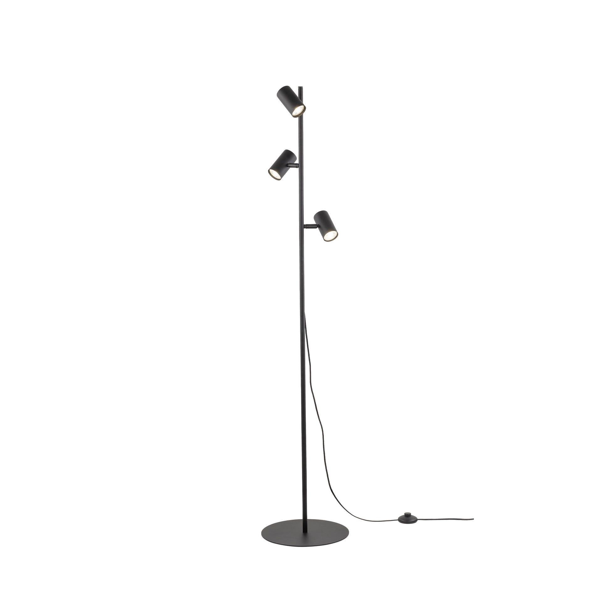 Stāvlampa Top 300 × 300 × 1500 mm melns - N1 Home