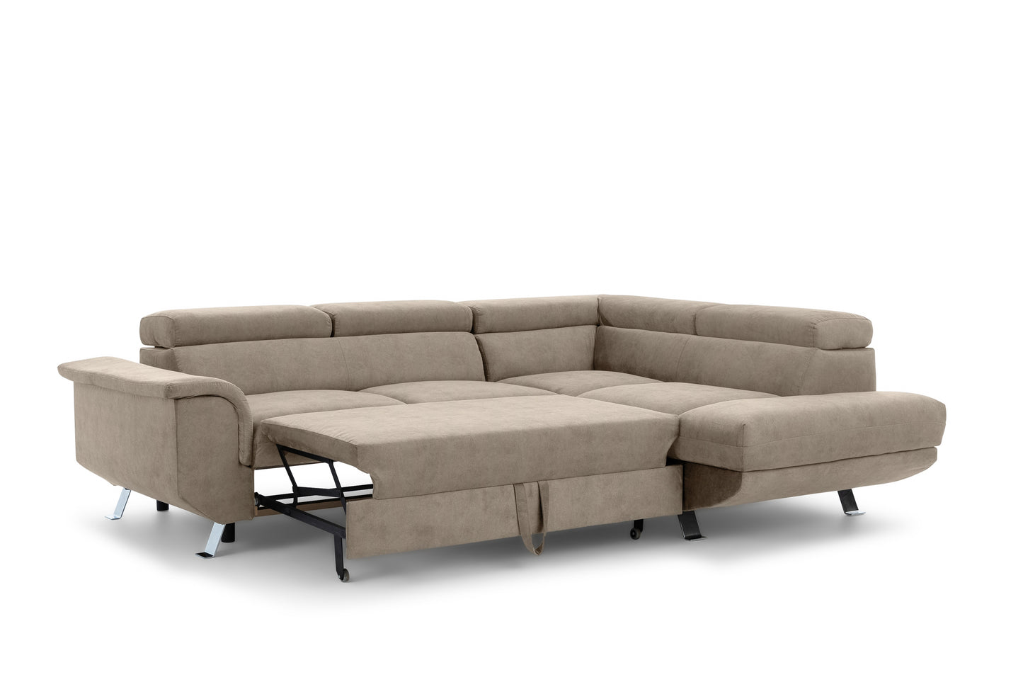 Dīvāns Zali 280/110/205 cm tumši bēšs - N1 Home