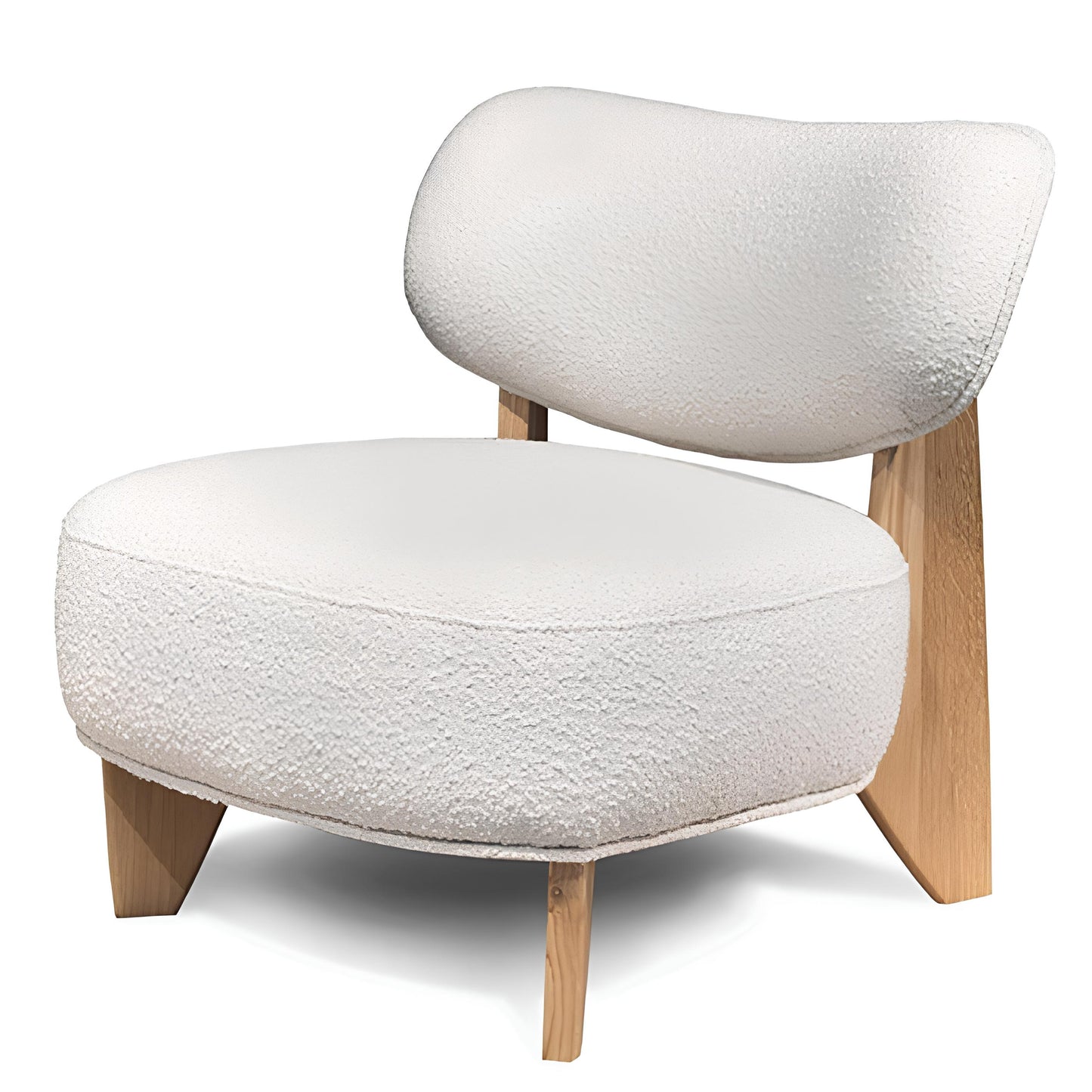 Krēsls Juna Befame 70/79/72 cm krēms/ozols - N1 Home