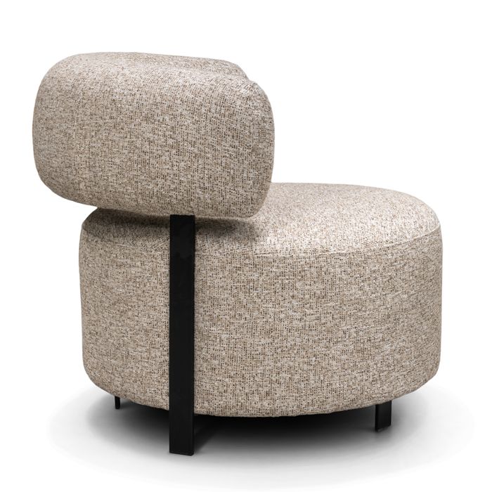 Krēsls Aston Befame 88/87/74 cm gaiši pelēks - N1 Home